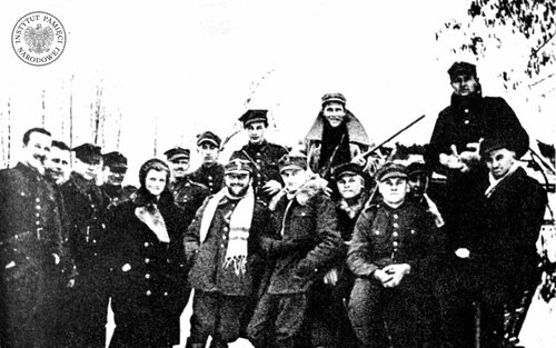 Żołnierze z oddziału mjr. Henryka Dobrzańskiego „Hubala” (fot. z zasobu IPN)