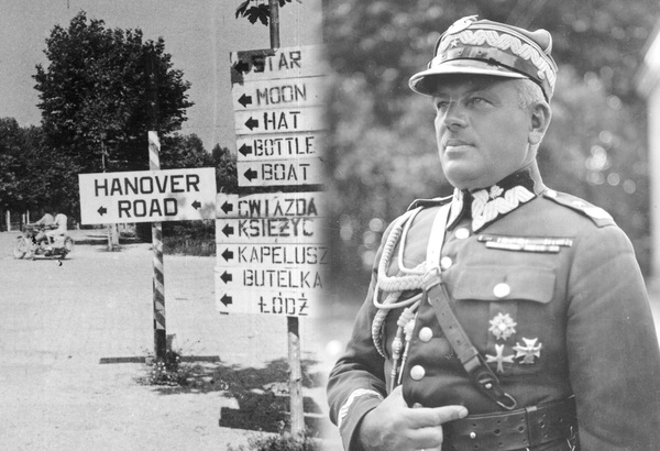 Generał brygady Marian Przewłocki. Dowódca Bazy 2. Korpusu Polskiego