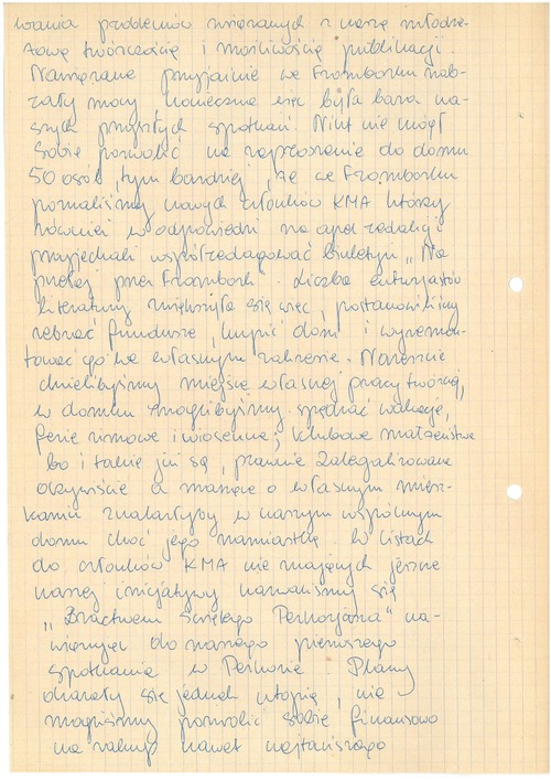 Oświadczenie Darii Trafankowskiej. Dokument z akt sprawy operacyjnego sprawdzenia krypt. „Dom” (z zasobu IPN)