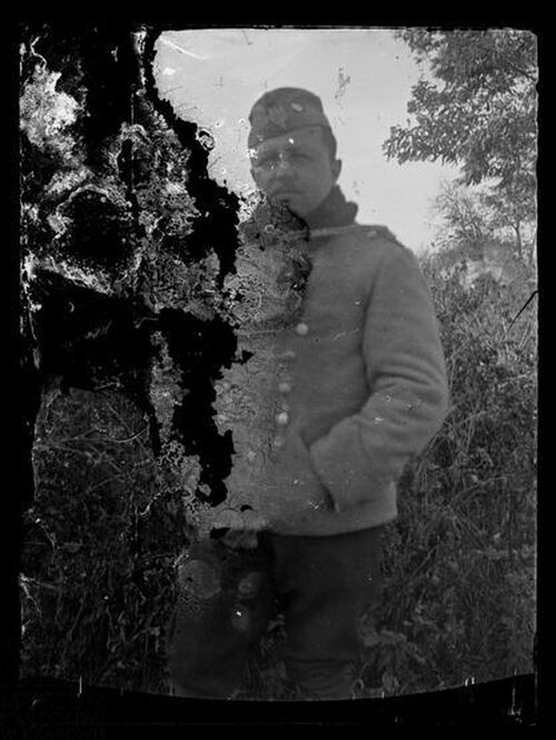 Rtm. Jan Dunin-Brzeziński, dowódca Dywizjonu Kawalerii Legionów Polskich. Lato 1915 r., Bukowina. (fot. Stanisław Janowski, ze zbiorów Muzeum Narodowego w Krakowie)