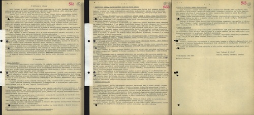 Kolejne strony I deklaracji ideowej Ruchu „Wolność i Pokój” z 17 listopada 1985 r. (z zasobu AIPN)