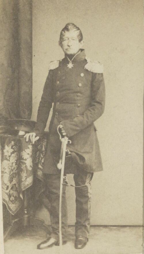 Hrabia August von Nostitz, b.d., autor nieznany (fot. ze zbiorów Rijksmuseum w Amsterdamie/Wikimedia Commons/CC0)