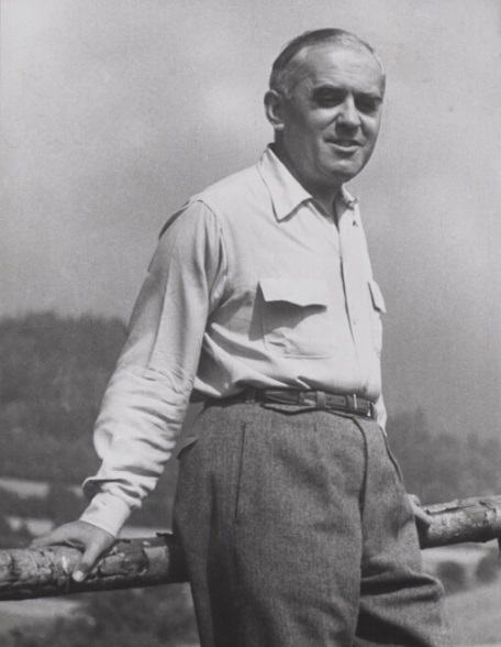 Kazimierz Wyka, 1954 r. (fot. ze zbiorów Biblioteki Narodowej)