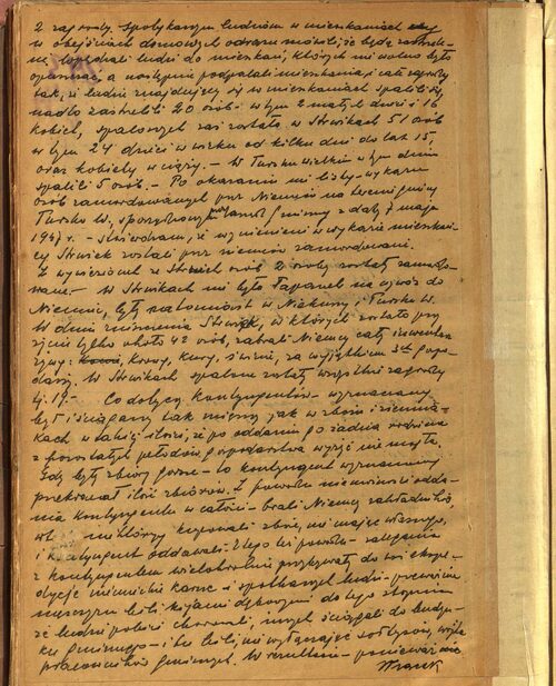 Protokół przesłuchania Eugeniusza Wiącka, zeznającego w śledztwie przeciwko H. Böttcherowi (fot. IPN)