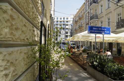 Widok na ul. Krótką w Lublinie od strony Krakowskiego Przedmieścia (fot. J. Dudek)