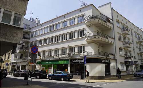 Widok na dawną siedzibę WUBP w Lublinie od strony ul. Jasnej (fot. J. Dudek)