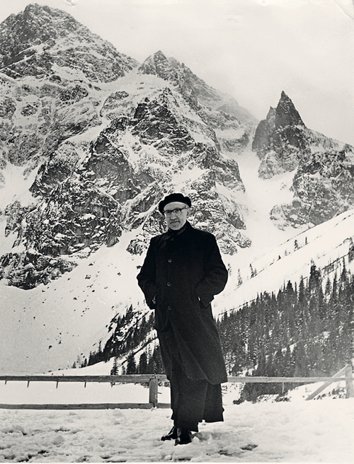 Ksiądz Stefan Dzierżek w Tatrach