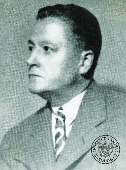 Portrait of Ambassador Arthur Bliss-Lane, attached to the investigative files concerning Bishop Czesław Kaczmarek of Kielce (photo from the archives of the Institute of National Remembrance)