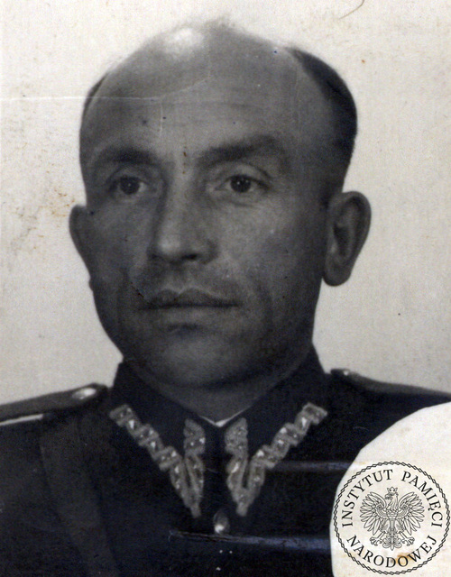 Porucznik Józef Pilipczuk - szef Powiatowego Urzędu Bezpieczeństwa Publicznego w Lublinie