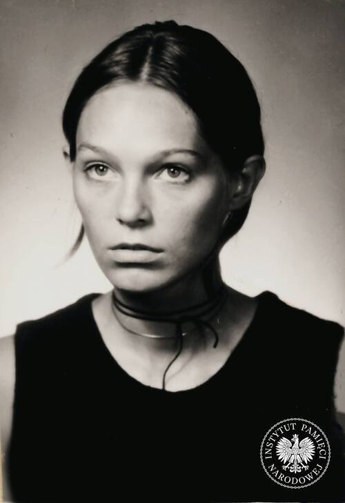 Małgorzata Braunek, 1971. Photo from passport files, archives of the Institute of National Remembrance
