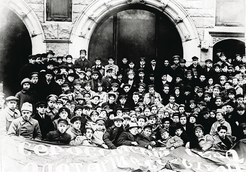 Delegaci na I zjazd Komsomołu, 1918 rok