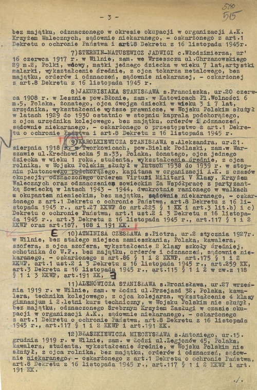 Wyrok Wojskowego Sądu Rejonowego w Warszawie