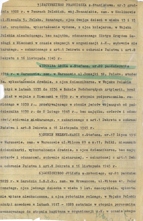 Wyrok Wojskowego Sądu Rejonowego w Warszawie