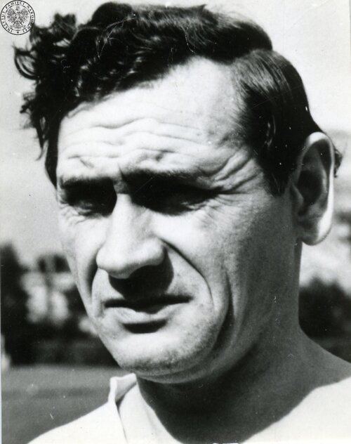 Trener srebrnej drużyny Kazimierz Górski (fot. z zasobu AIPN)