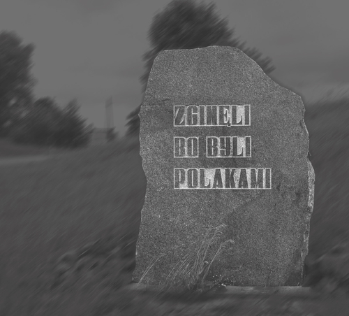 Głaz pamiątkowy w Gibach poświęcony ofiarom Obławy Augustowskiej