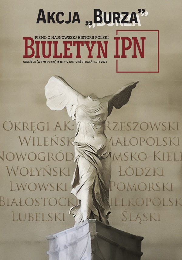 „Biuletyn IPN” nr 1-2/2024 – Akcja Burza