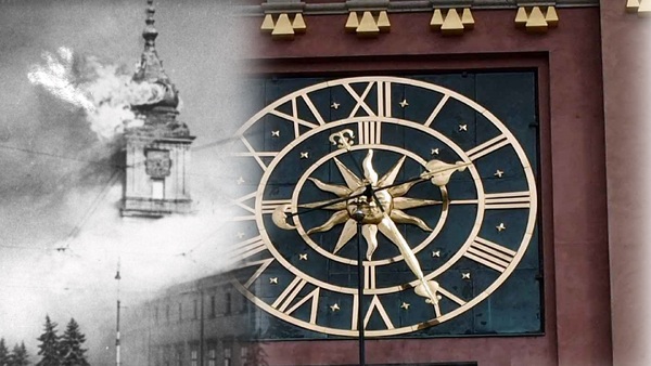 Czas stracony. Zegar na wieży Zamku Królewskiego w Warszawie