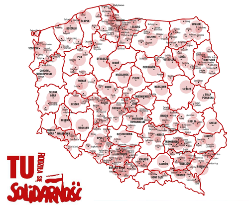 Strajki robotnicze w Polsce w okresie lipiec-sierpień 1980 r. (materiał z wystawy IPN „TU rodziła się Solidarność”, 2020)