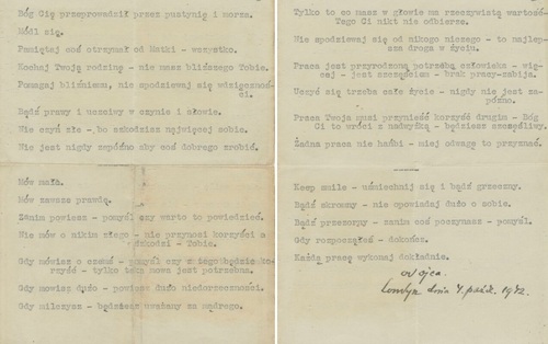 List gen. Dembińskiego z 7 października 1942 r.