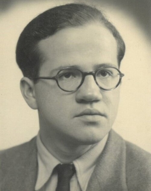 Fotografia portretowa Eugeniusza Wencla, 4 sierpnia 1951 r. (fot. z zasobu AIPN)