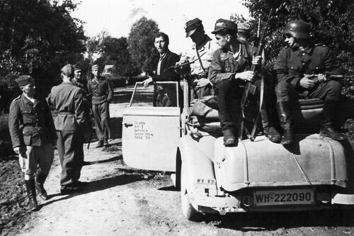 Żołnierze Obwodu AK Pińczów, lipiec/sierpień 1944 roku