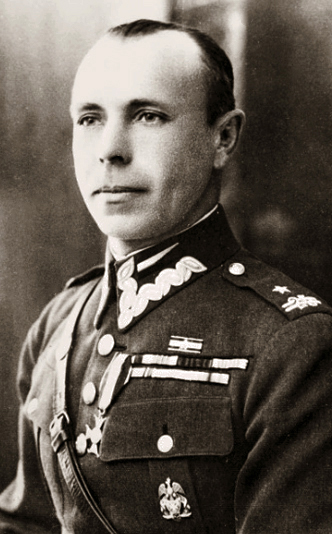 Ppłk Feliks Kopeć, dowódca 1. Pułku Kawalerii KOP, b.d. Na zdjęciu w stopniu majora (fot. domena publiczna)