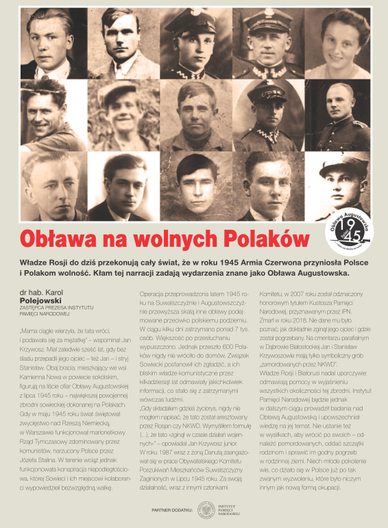 „Obława na wolnych Polaków”