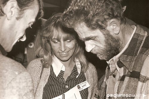 Janina Jankowska i Andrzej Gwiazda