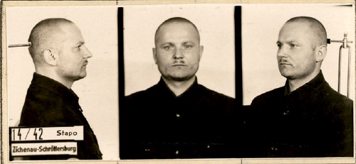 Wiktor Michalak „Wiktor”, zdjęcie sygnalityczne z więzienia. Fot. z zasobu AIPN