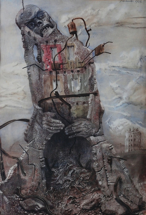 Bronisław W. Linke, Egzekucja w ruinach getta