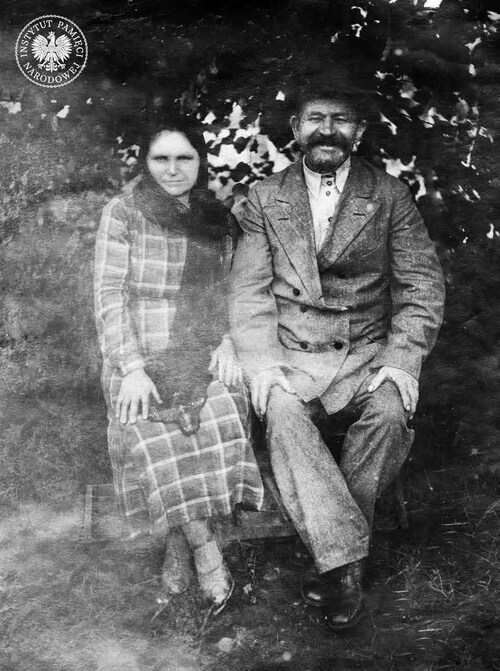 Antoni Murawski, prawdopodobnie z żoną. Zdjęcie, wykonane przed 1937 rokiem. Zostało pozyskane do zasobu IPN z Archiwum MSW Gruzji