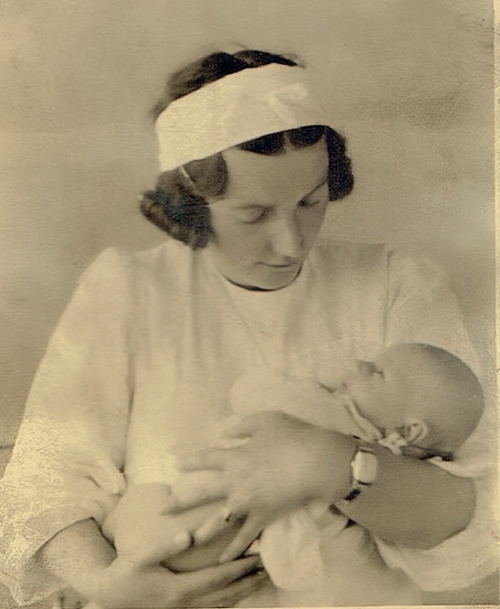 Krystyna Lisowska z córką Ewą