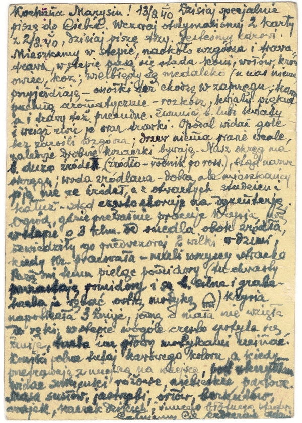 „12 kwietnia 40 roku wyjechaliśmy do Kazachstanu”. Listy z Morozowki