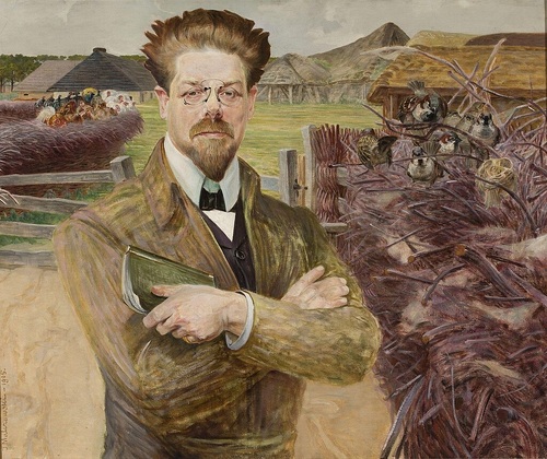 <i>Portret Władysława Reymonta</i> autorstwa Jacka Malczewskiego, 1905 r. (ze zbiorów Muzeum Narodowego w Warszawie)