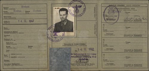 Kenkarta Henryka Żuka (fot. z zasobu AIPN)