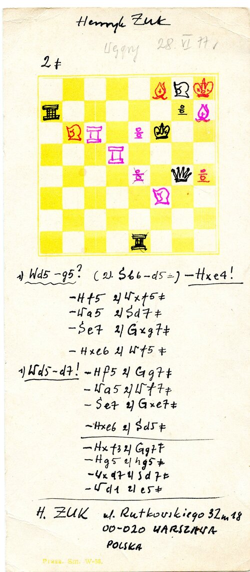 Notatki Henryka Żuka (fot. ze zbiorów rodzinnych Henryka Żuka)