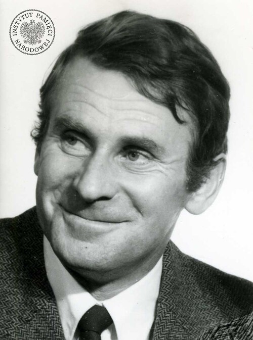 Wiesław Gołas, zdjęcie z akt paszportowych, 1982 r. (fot. z zasobu IPN)