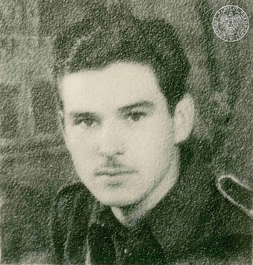 Józef Bandzo (1923–2016) na fotografii z 1944 r. (fot. z zasobu AIPN)