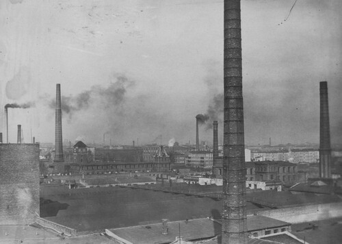 Panorama Łodzi w okresie międzywojennym (fot. z zasobu NAC)