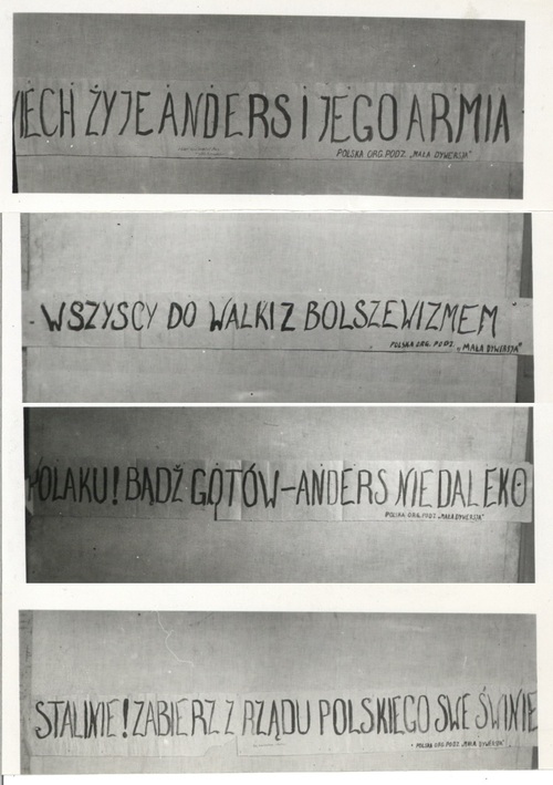 Afisze antykomunistyczne „Małej Dywersji”