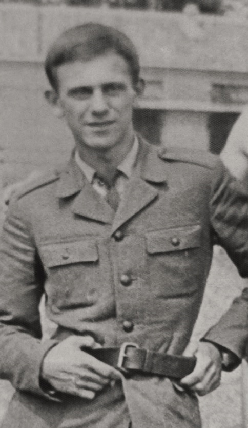 Kleryk Alfons Popiełuszko w wojsku. Fot. Ośrodek Dokumentacji Życia i Kultu ks. Jerzego Popiełuszki