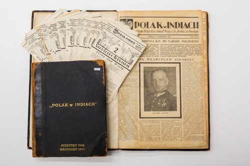 „Polak w Indiach” oraz dodatek dla dzieci „Słoniątko indyjskie” (fot. AIPN)