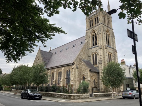 Londyn. Kościół św. Andrzeja Boboli, 2022 r. (fot. Remigiusz Ławniczak)