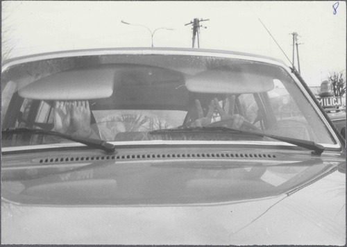 Zatrzymanie Fredericka i Barbary Myer w Makowie Mazowieckim. Źródło: AIPN