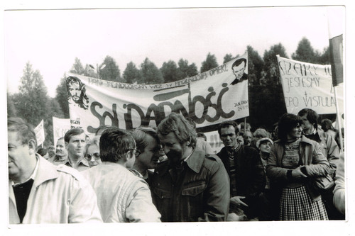 Piesza pielgrzymka na Jasną Górę, Duszpasterstwo Hutników, 1984 r.