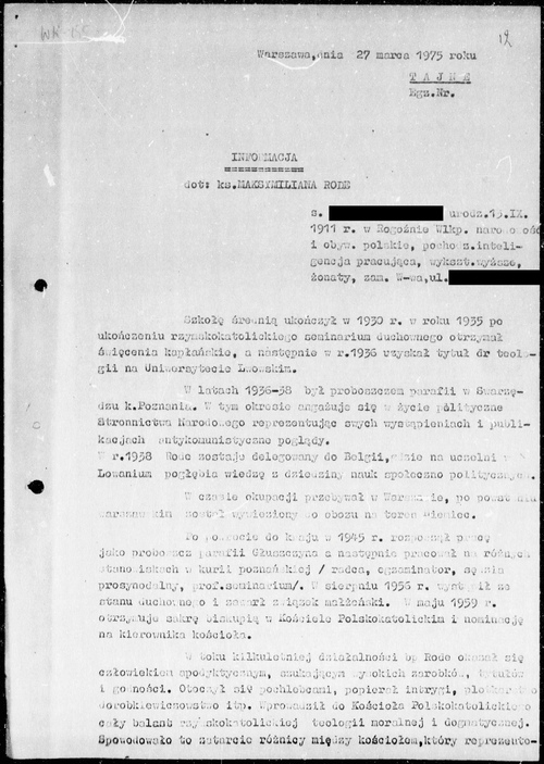 Materiały zgromadzone w zasobie IPN