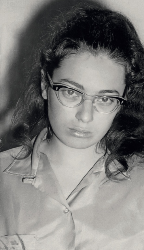 Marzena Górszczyk-Kęcik, zdjęcie wykonane po aresztowaniu, 1970 r. (fot. z zasobu AIPN)