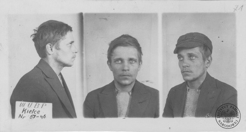 Andrzej Chlond. Zdjęcie sygnalityczne, 1946 r.