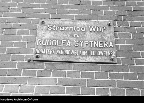 Strażnica WOP Kostrzyn im. Rudolfa Gyptnera (II połowa lat 60. XX wieku). Z zasobu NAC