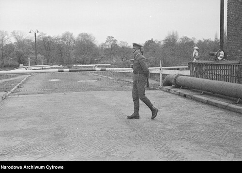 Strażnica WOP Kostrzyn im. Rudolfa Gyptnera (II połowa lat 60. XX wieku). Z zasobu NAC